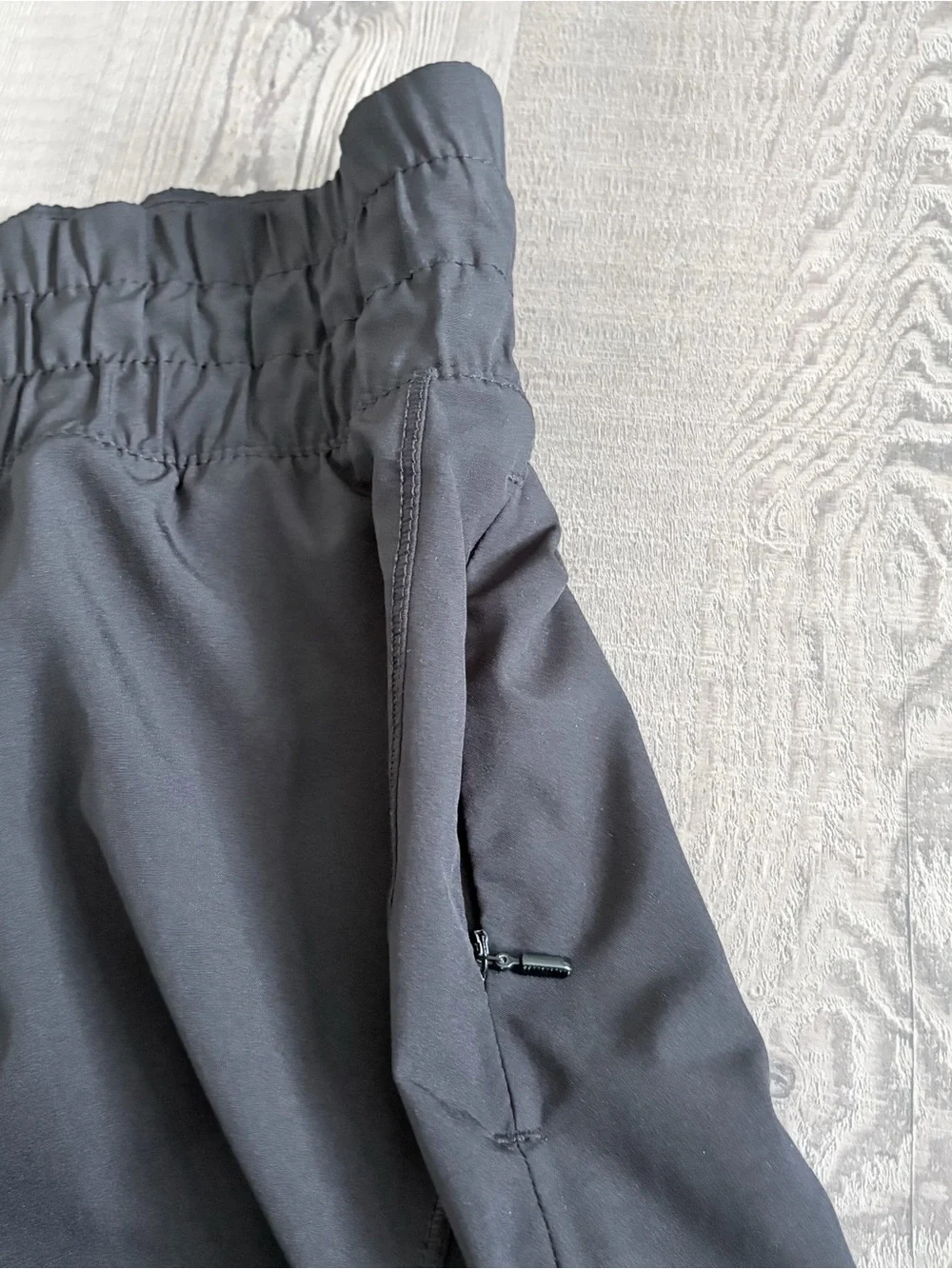 Avia woman’s black running shorts size XL short lined workout athletic casual
